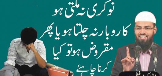 Advocate Faiz Syed Discusses Job, Unemployment & Loan For Business