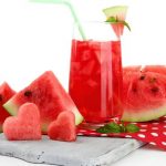 The Best Recipe of Making Cold Watermelon Juice