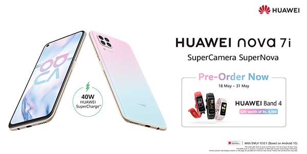 With Unmatched Features and Blazing Fast Performance, HUAWEI Nova 7i Opens for Pre-orders in Pakistan