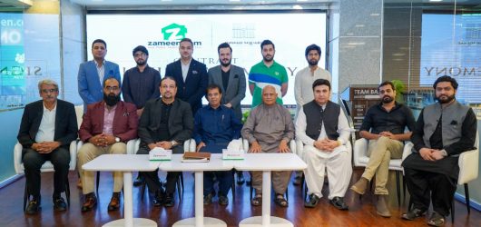 Zameen.com signs on with Jinnah Square Residential Apartments project