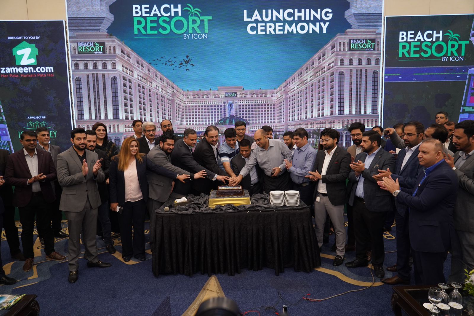 Beach Resort by Icon launched during Zameen.com Property Sales Event in Lahore